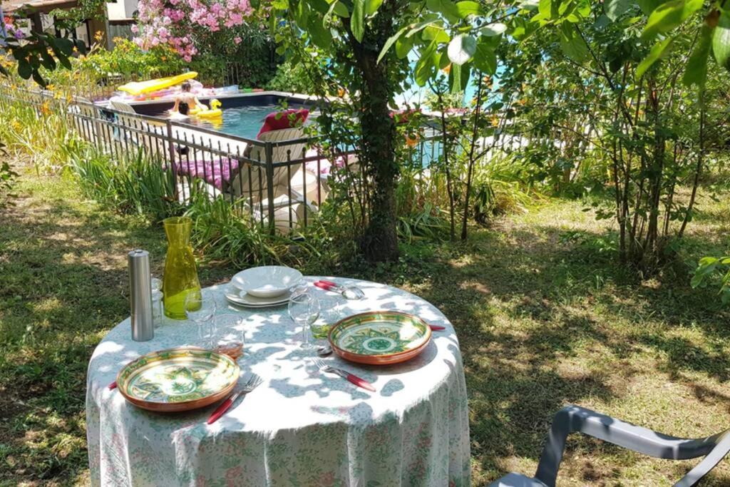 Appart Independant, 1 Lit Deux Personnes Et 1 Appoint Piscine Jardin Direct Gare Aeroport Et Jardin ตูลูส ภายนอก รูปภาพ