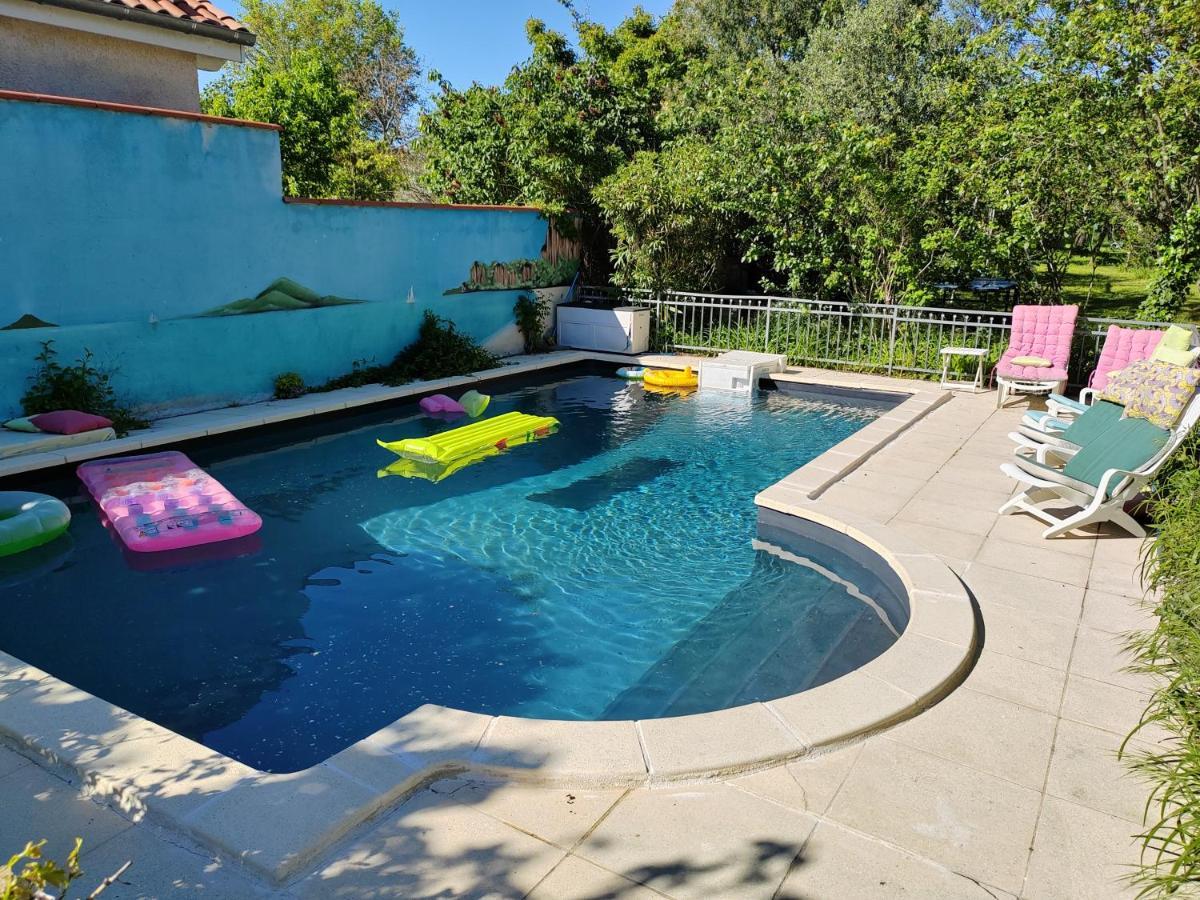 Appart Independant, 1 Lit Deux Personnes Et 1 Appoint Piscine Jardin Direct Gare Aeroport Et Jardin ตูลูส ภายนอก รูปภาพ